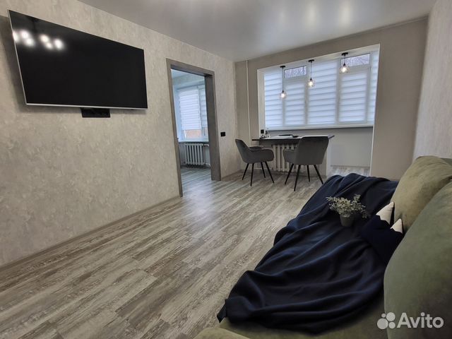 

2-к. квартира, 44 м², 2 кровати