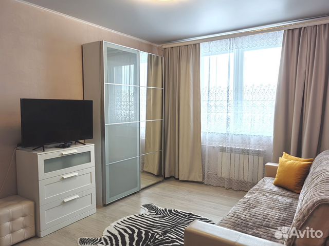 

1-к. квартира, 40 м², 2 кровати