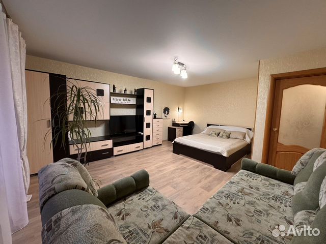 

1-к. квартира, 42 м², 2 кровати