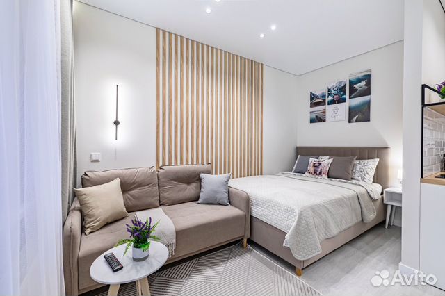 

Квартира-студия, 40 м², 2 кровати