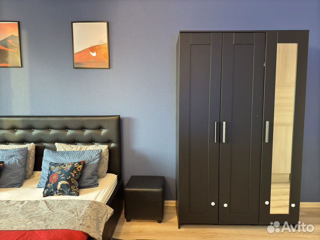 

Квартира-студия, 42 м², 2 кровати