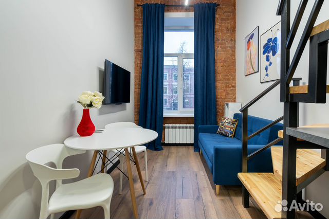 

Квартира-студия, 18 м², 2 кровати