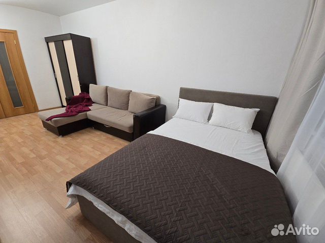 

1-к. квартира, 42 м², 2 кровати