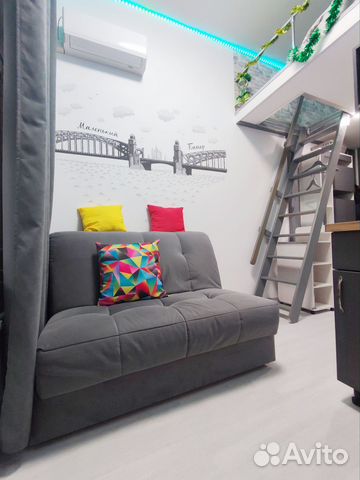 

Квартира-студия, 13 м², 2 кровати