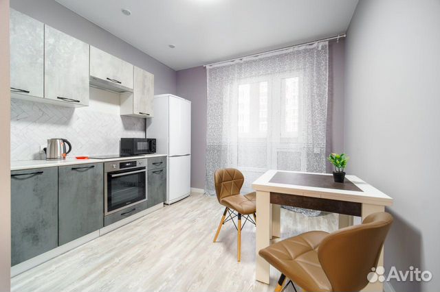 

1-к. квартира, 44 м², 3 кровати