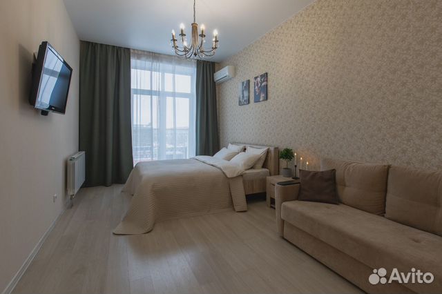 

1-к. квартира, 45 м², 2 кровати
