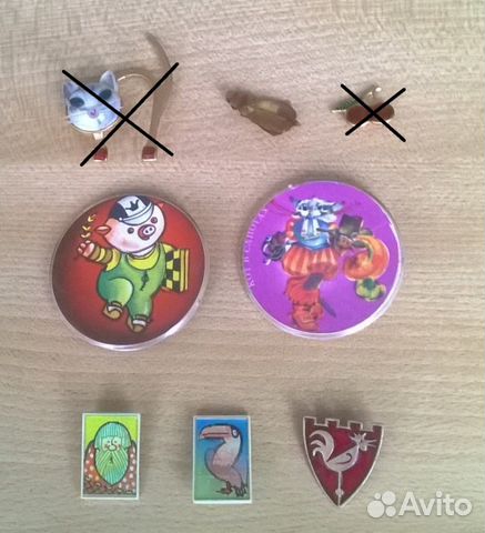 Значок брошь детские значки СССР Значок брошь детские значки СССР