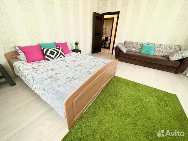 

1-к. квартира, 45 м², 2 кровати