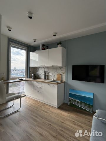 

Квартира-студия, 25 м², 2 кровати