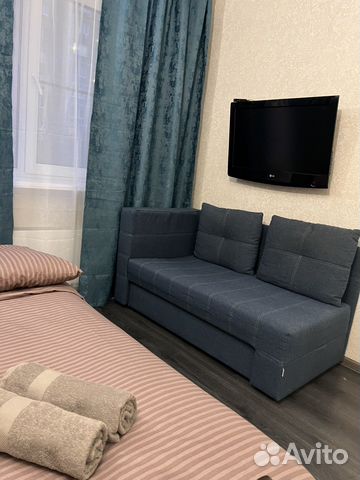 

Квартира-студия, 28 м², 2 кровати