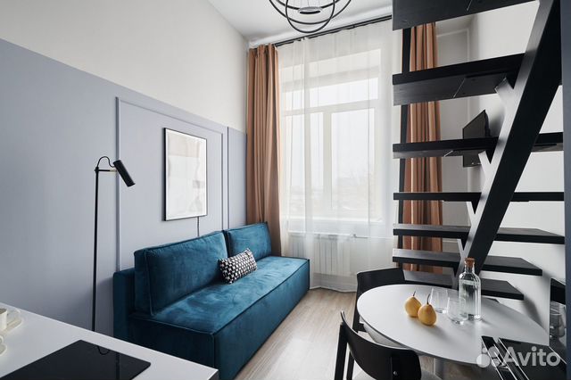 

Квартира-студия, 25 м², 2 кровати