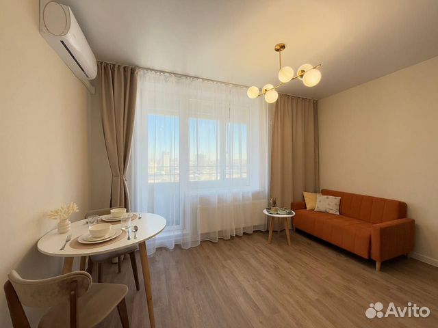 

Квартира-студия, 30 м², 2 кровати