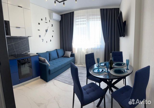 

1-к. квартира, 43 м², 3 кровати
