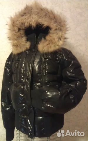 Куртка пуховая, зима-осень,капюшон с мехом,теплая Куртка пуховая, зима-осень,капюшон с мехом,теплая
