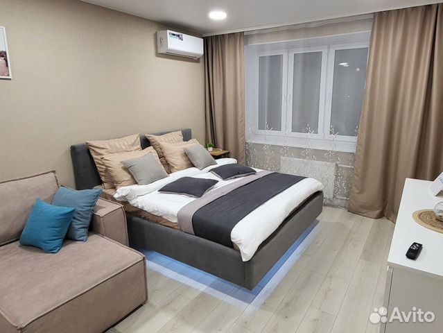 

1-к. квартира, 45 м², 2 кровати