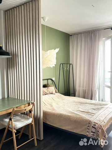 

Квартира-студия, 23,6 м², 1 кровать