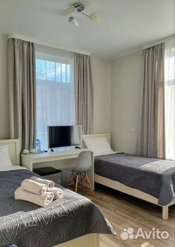 

1-к. квартира, 15 м², 2 кровати