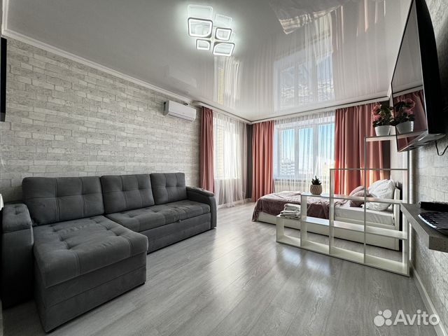 

1-к. квартира, 44 м², 2 кровати