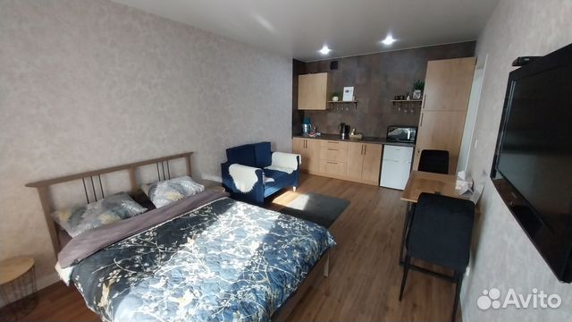 

Квартира-студия, 24,4 м², 2 кровати