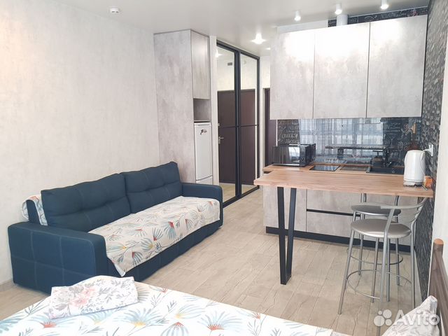 

Квартира-студия, 27 м², 2 кровати