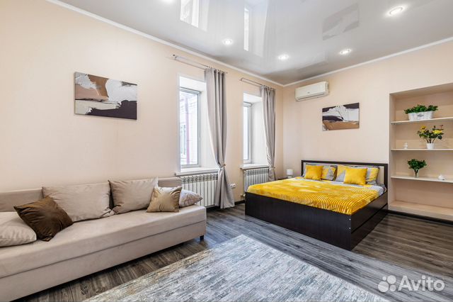 

1-к. квартира, 45 м², 2 кровати