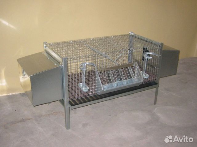 Гнездо на клетку для крольчихи купить на Зозу.ру - фотография № 2