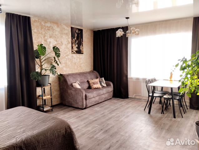 

Квартира-студия, 32 м², 2 кровати