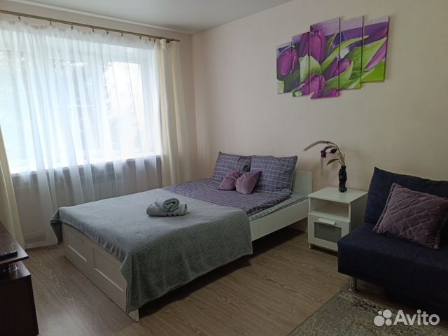 

1-к. квартира, 32 м², 2 кровати