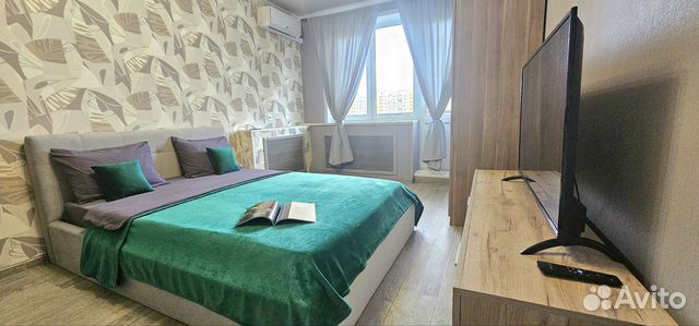 

1-к. квартира, 40 м², 2 кровати
