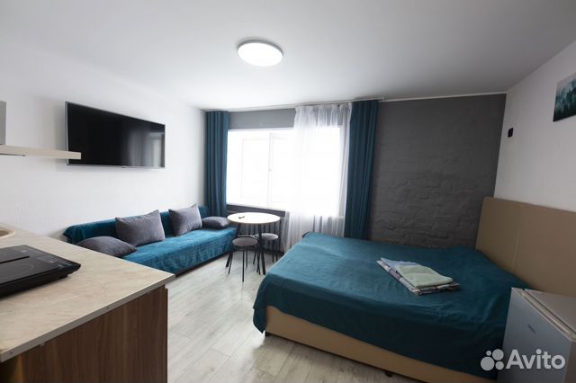 

Квартира-студия, 23 м², 2 кровати