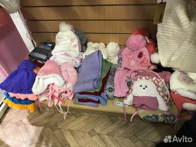 Детские шапки новые