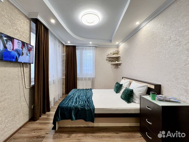 

1-к. квартира, 45 м², 2 кровати