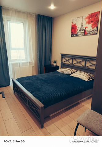 

1-к. квартира, 42 м², 2 кровати