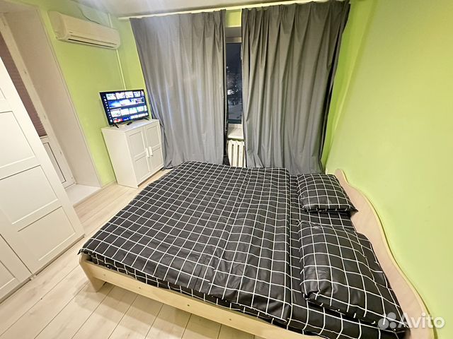 

1-к. квартира, 37 м², 2 кровати