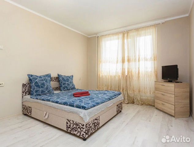 

1-к. квартира, 38 м², 2 кровати