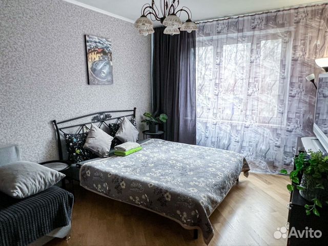 

1-к. квартира, 32 м², 2 кровати