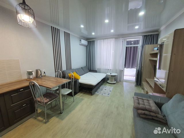 

Квартира-студия, 33 м², 2 кровати