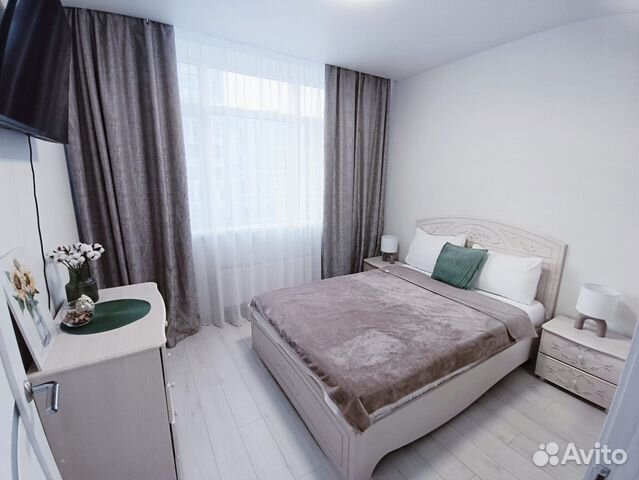 

1-к. квартира, 45 м², 3 кровати