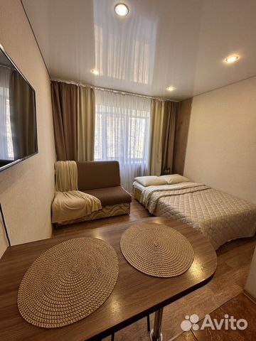 

Квартира-студия, 18 м², 2 кровати