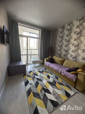 

1-к. квартира, 43 м², 2 кровати