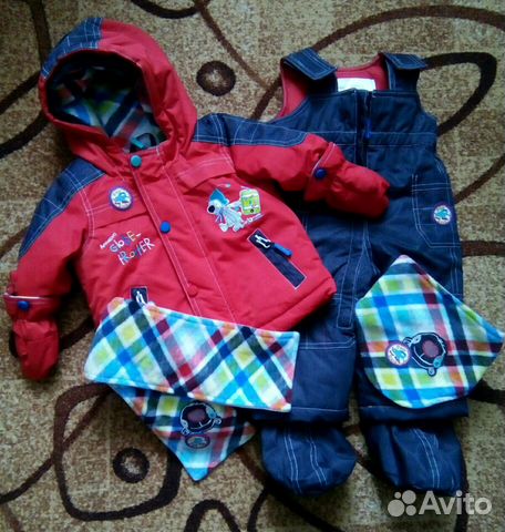 Комбинезон+куртка+2шарфика