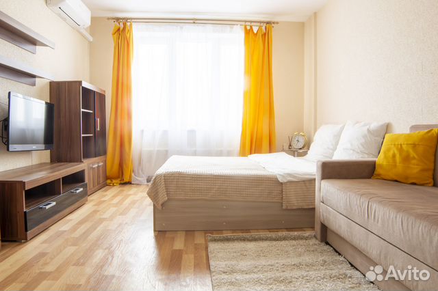 

1-к. квартира, 30 м², 2 кровати