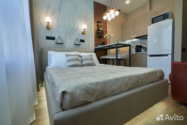

Квартира-студия, 25 м², 2 кровати