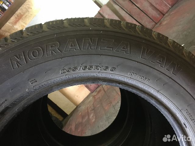 5шт. Шины зимние грузовые Bridgestone 205/65/R16C