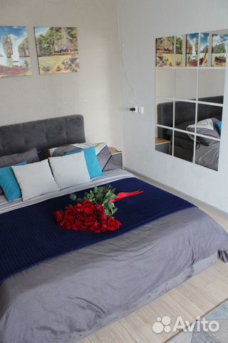 

Квартира-студия, 38 м², 2 кровати