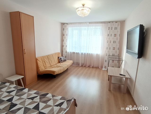 

1-к. квартира, 43 м², 2 кровати