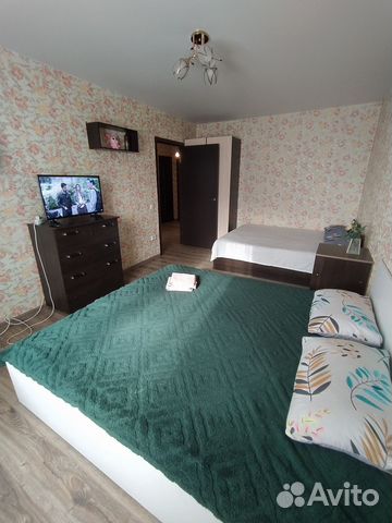 

1-к. квартира, 46 м², 2 кровати