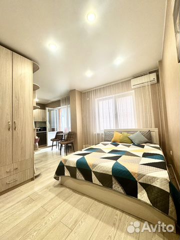 

Квартира-студия, 30 м², 2 кровати