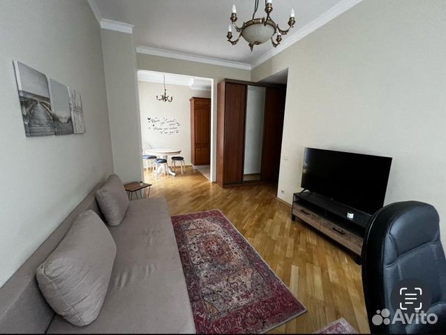 

2-к. квартира, 44 м², 2 кровати