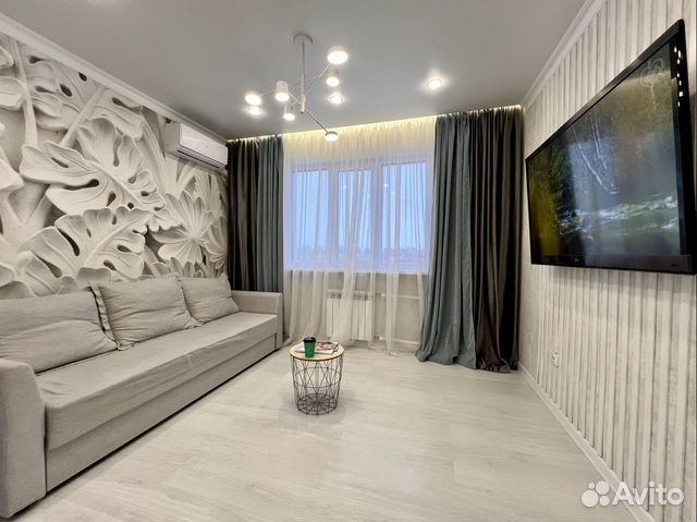 

1-к. квартира, 45 м², 2 кровати